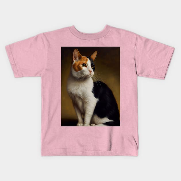 Japanese Bobtail Kids T-Shirt by ABART BY ALEXST 